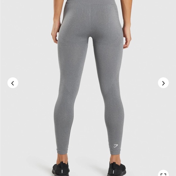 VITAL SEAMLESS 2.0 LEGGINGS Smokey Grey Marl XS - Picture 4 of 13
